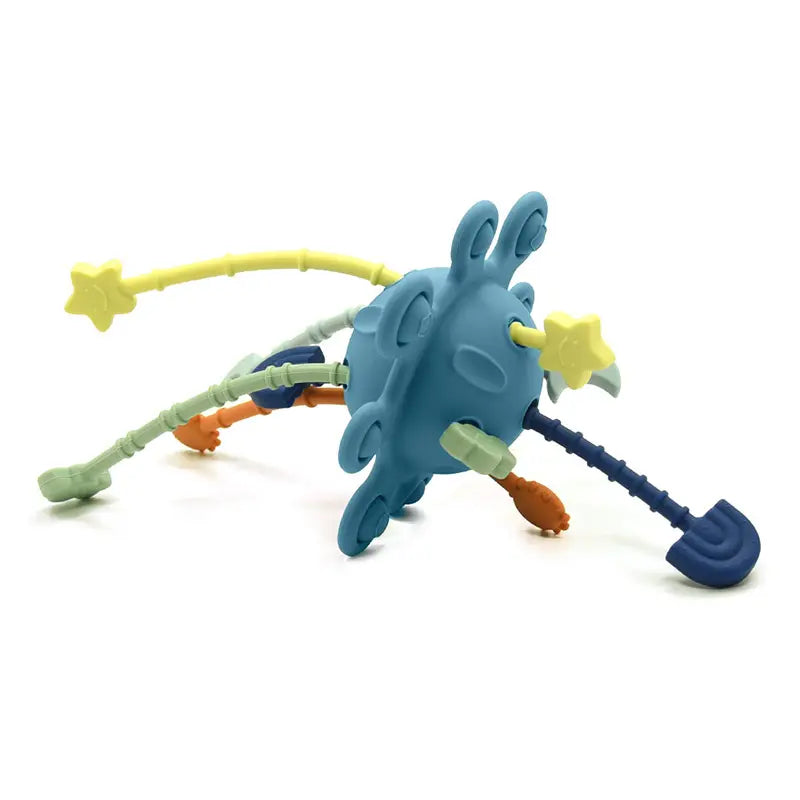 Silicone Pull String Interactive Toy: Endless fun, no strings attached!  #InteractivePlay