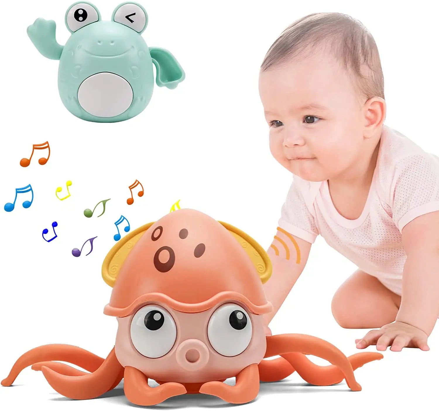 Baby Octopus Crawling Fun!  Order now for playtime joy!  #BabyToy